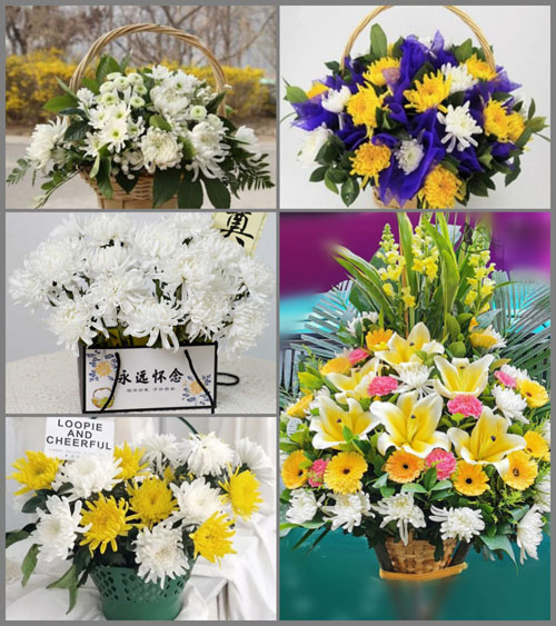 湖南永州道县白芒铺镇木栅村白事提篮配送